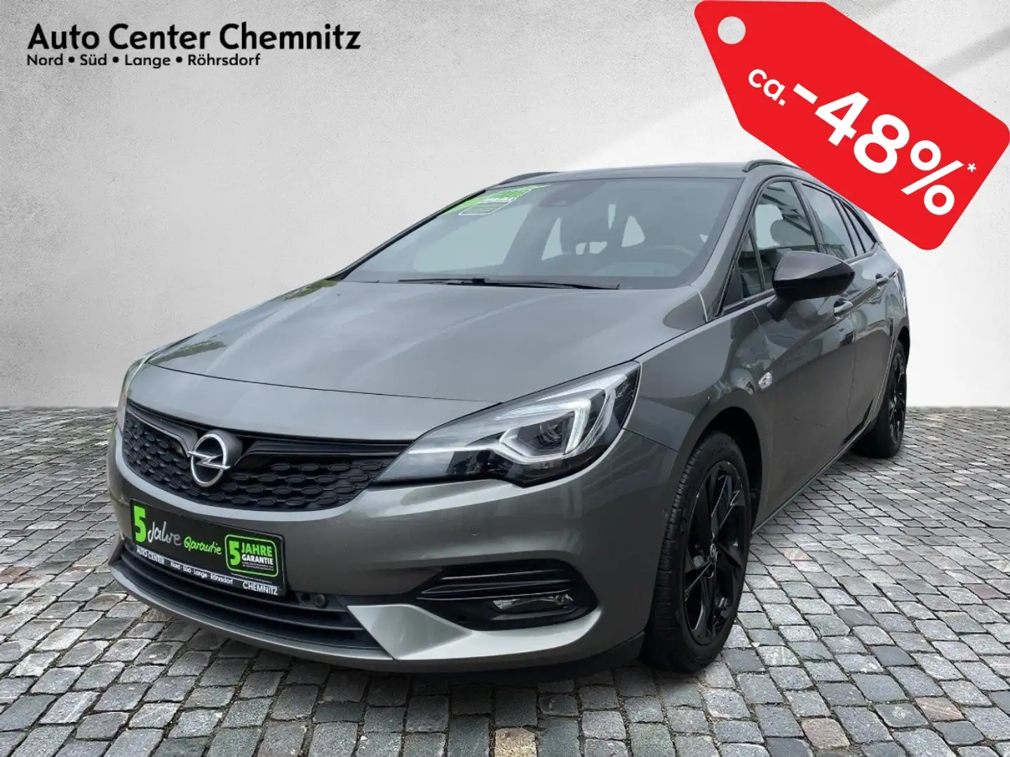 Opel Astra K ST 1.2 Ultimate Matrix/Navi/Alcantara/KAM Gris - 2