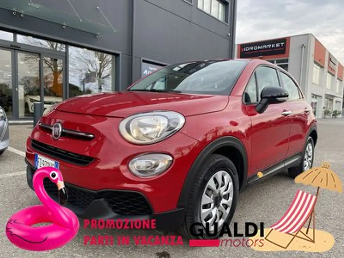 Fiat 500X 1.3 MultiJet 95 CV Urban Rosso - 1