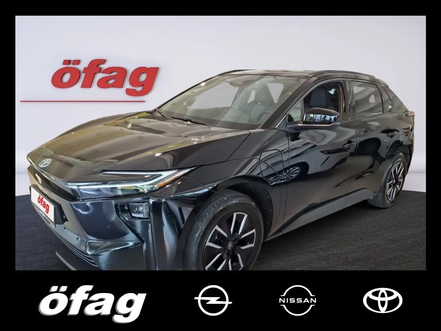 Toyota bZ4X AWD Active Drive ACC+LED+Navi+SHZ+2xKlima Schwarz - 1