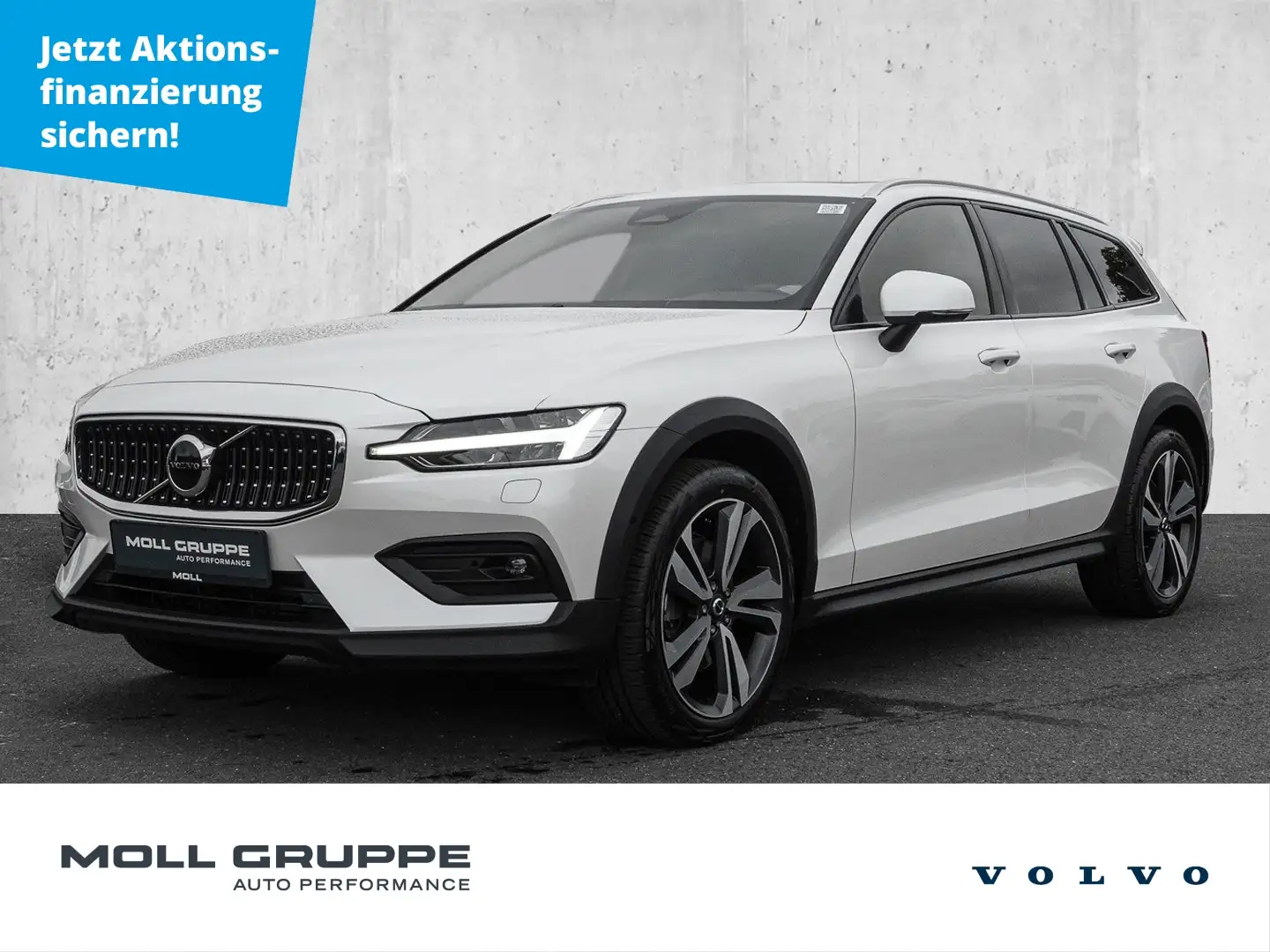 Volvo V60 V 60 Cross Country B4 AWD Ultimate Pano HEAD UP AC Weiß - 1