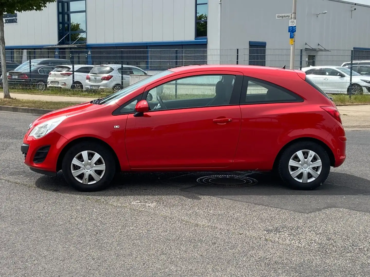 Opel Corsa D Edition*Klima* Rojo - 2