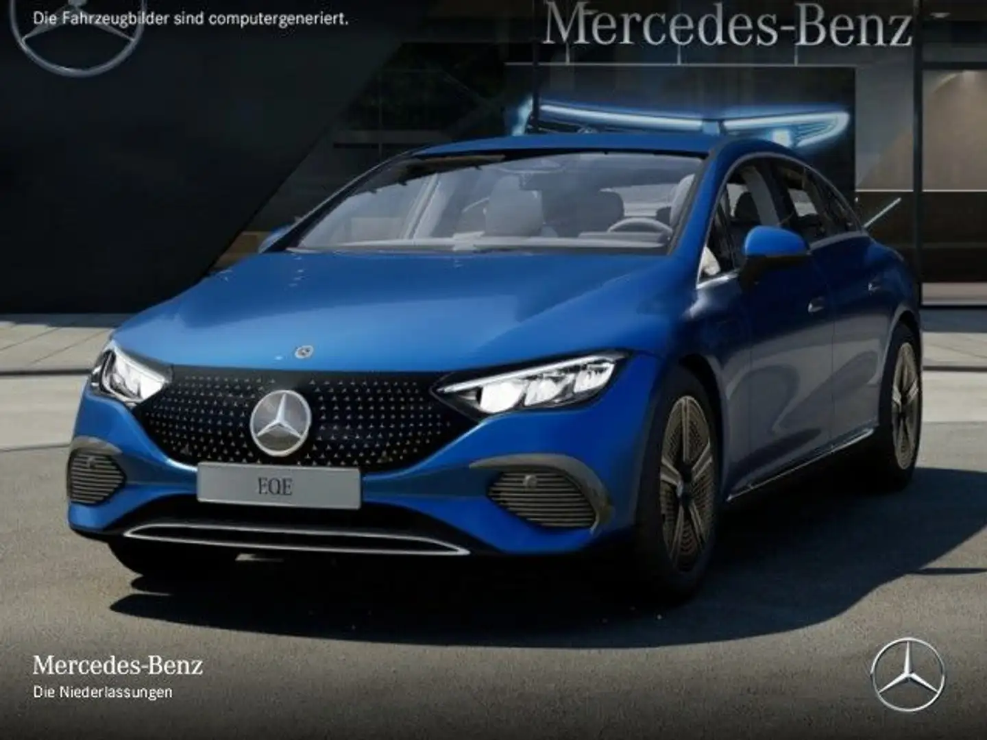 Mercedes-Benz EQE 300 Avantgarde WideScreen Burmester Distr. LED Blau - 2