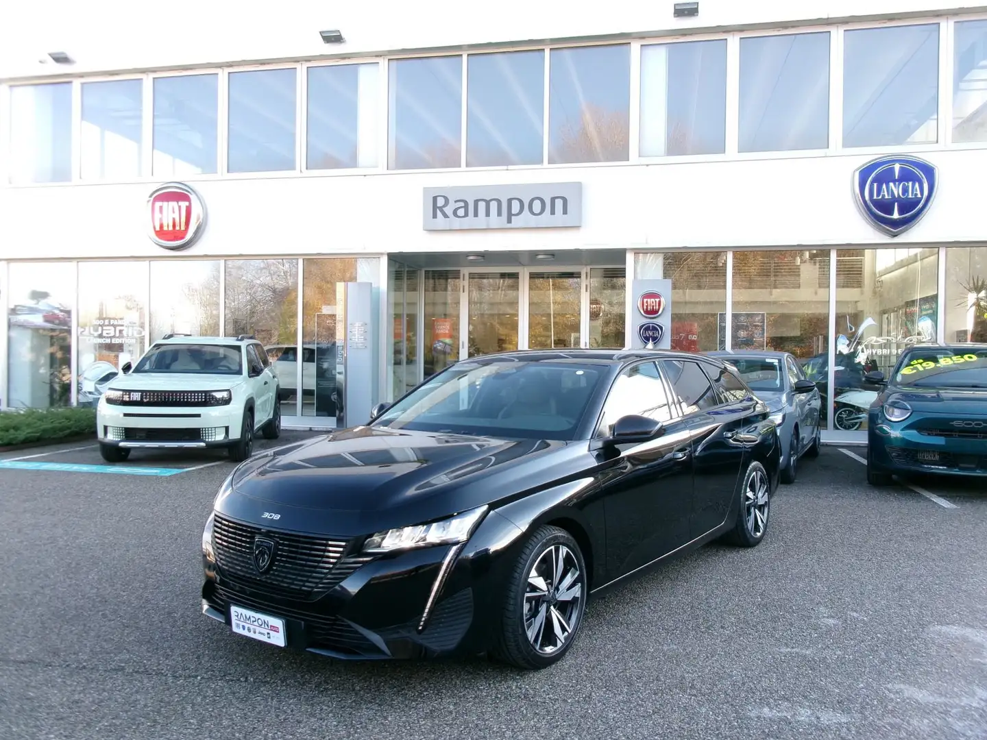 Peugeot 308 308 BlueHDi 130 S&S EAT8 Allure Czarny - 1