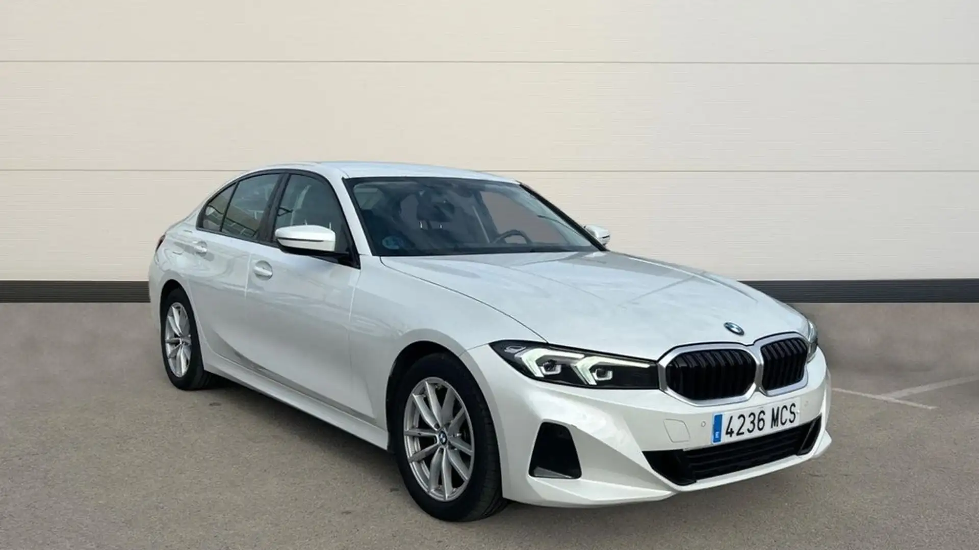 BMW Active Hybrid 5 2.0 318D AUTO 150 4P Blanco - 1