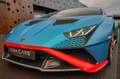 Lamborghini Huracán STO *TITANIUM ROLLBAR*FULL CARBON*VOLL* Bleu - thumbnail 14