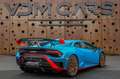 Lamborghini Huracán STO *TITANIUM ROLLBAR*FULL CARBON*VOLL* Bleu - thumbnail 9