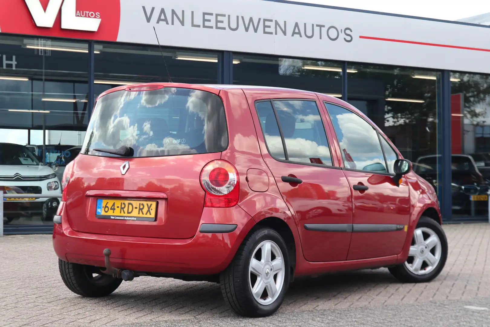 Renault Modus 1.6-16V Expression Luxe | Airco | Cruise Rood - 2