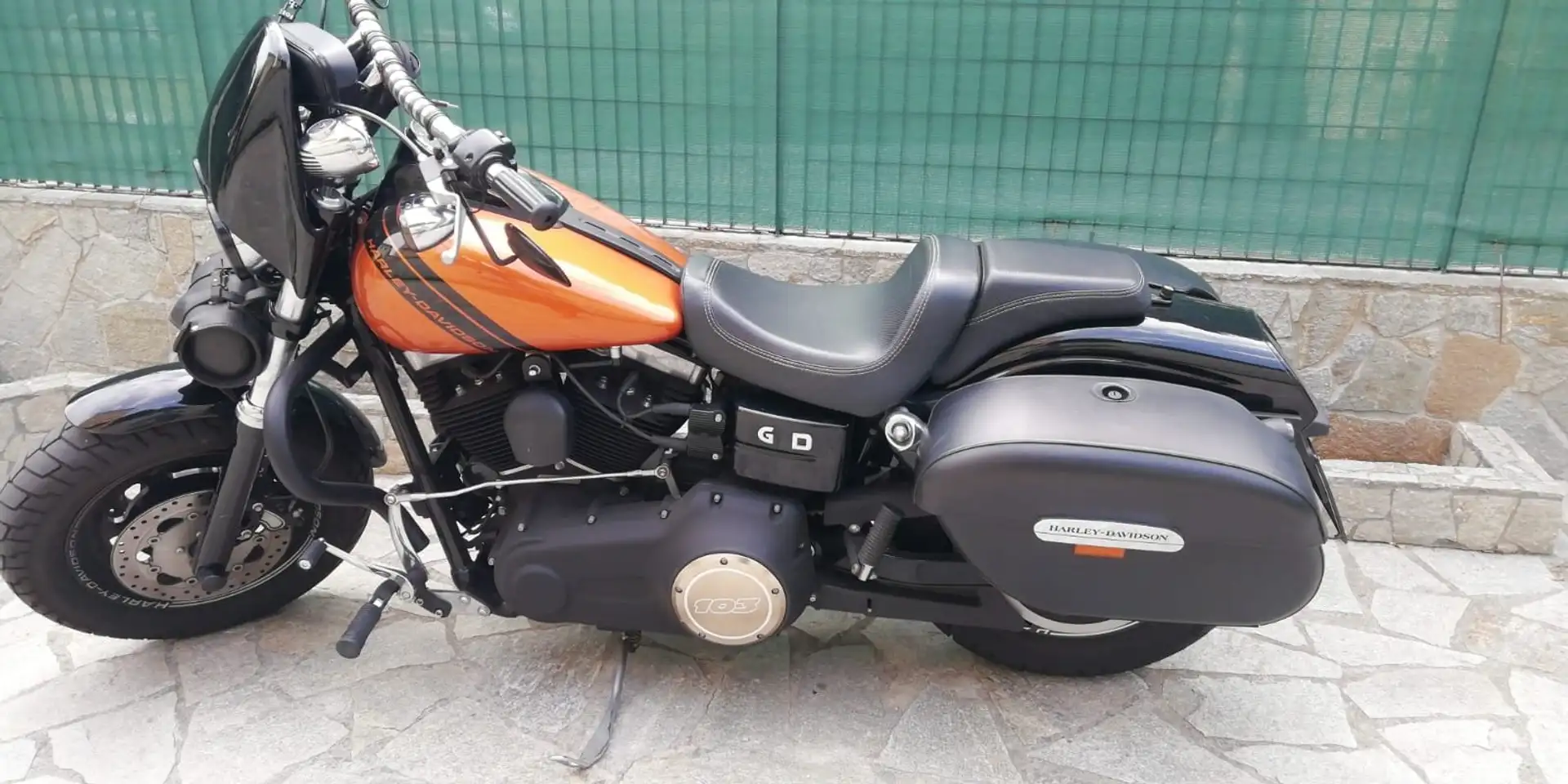 Harley-Davidson Fat Bob FXDF Abs Oranžová - 1