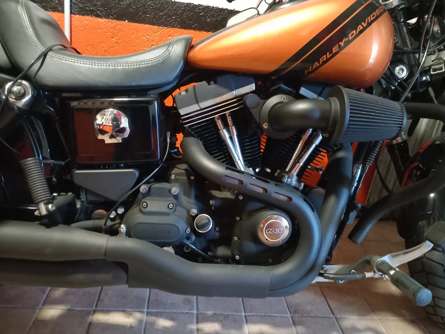 Harley-Davidson Fat Bob FXDF Abs Naranja - 2