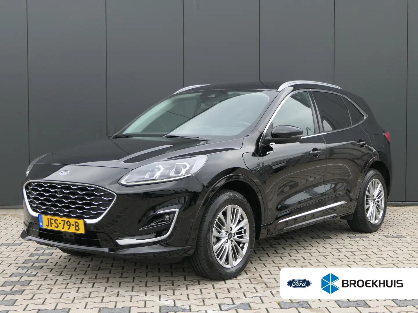 Ford Kuga 2.5 PHEV Vignale | Leder | Adaptive Cruise | Full Noir - 1