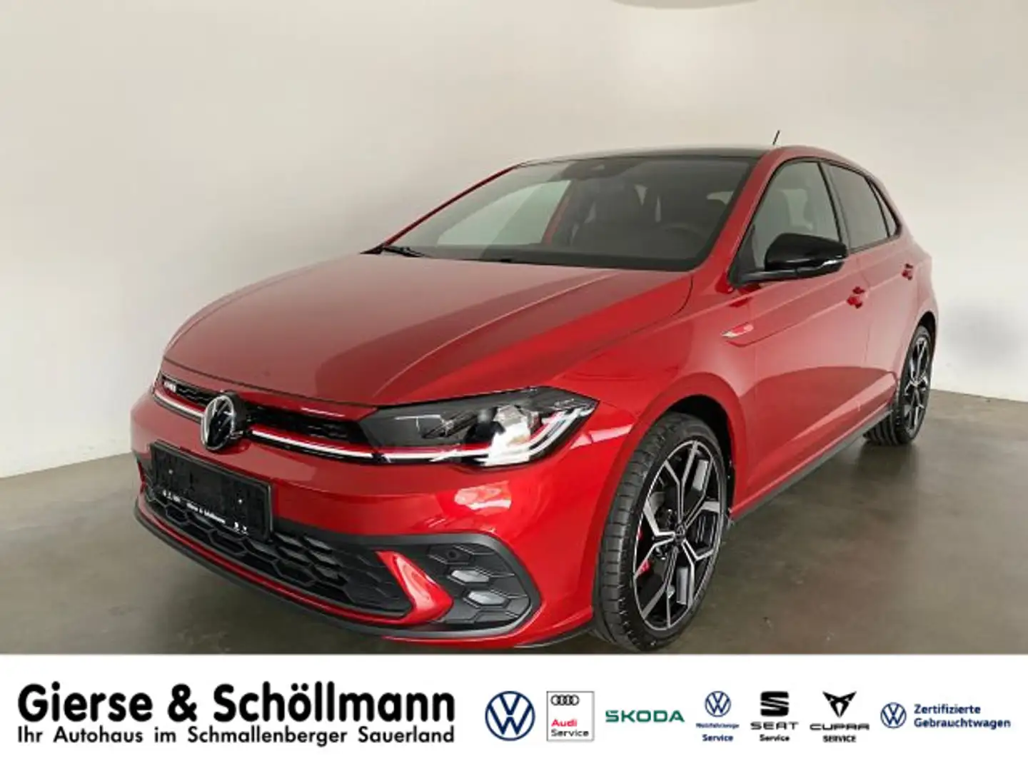 Volkswagen Polo GTI 2.0 TSI DSG PANO+MATRIX Rot - 1