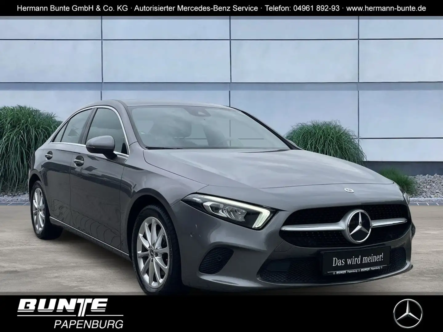 Mercedes-Benz A 180 d LIMO/PROGRESSIVE/LED/KAMERA/AHK/WIDE/ Navi Grau - 1