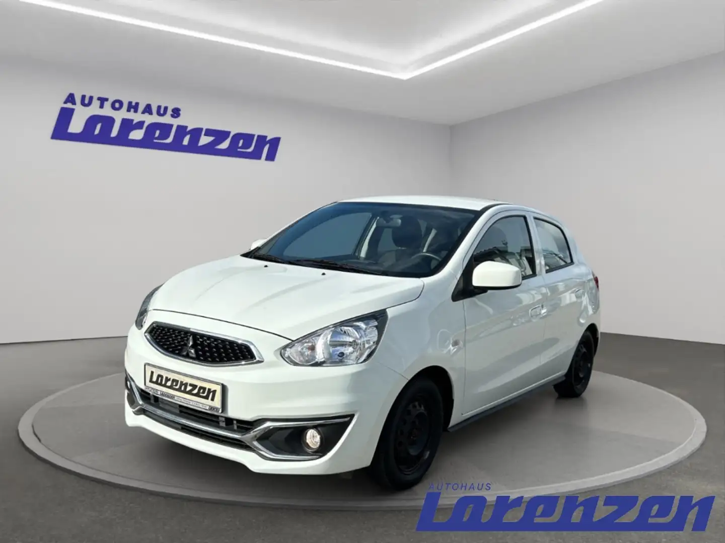 Mitsubishi Space Star EU6d-T 1.0 el.SP teilb.Rücksb eFH RDC ESP ABS TRC Weiß - 1