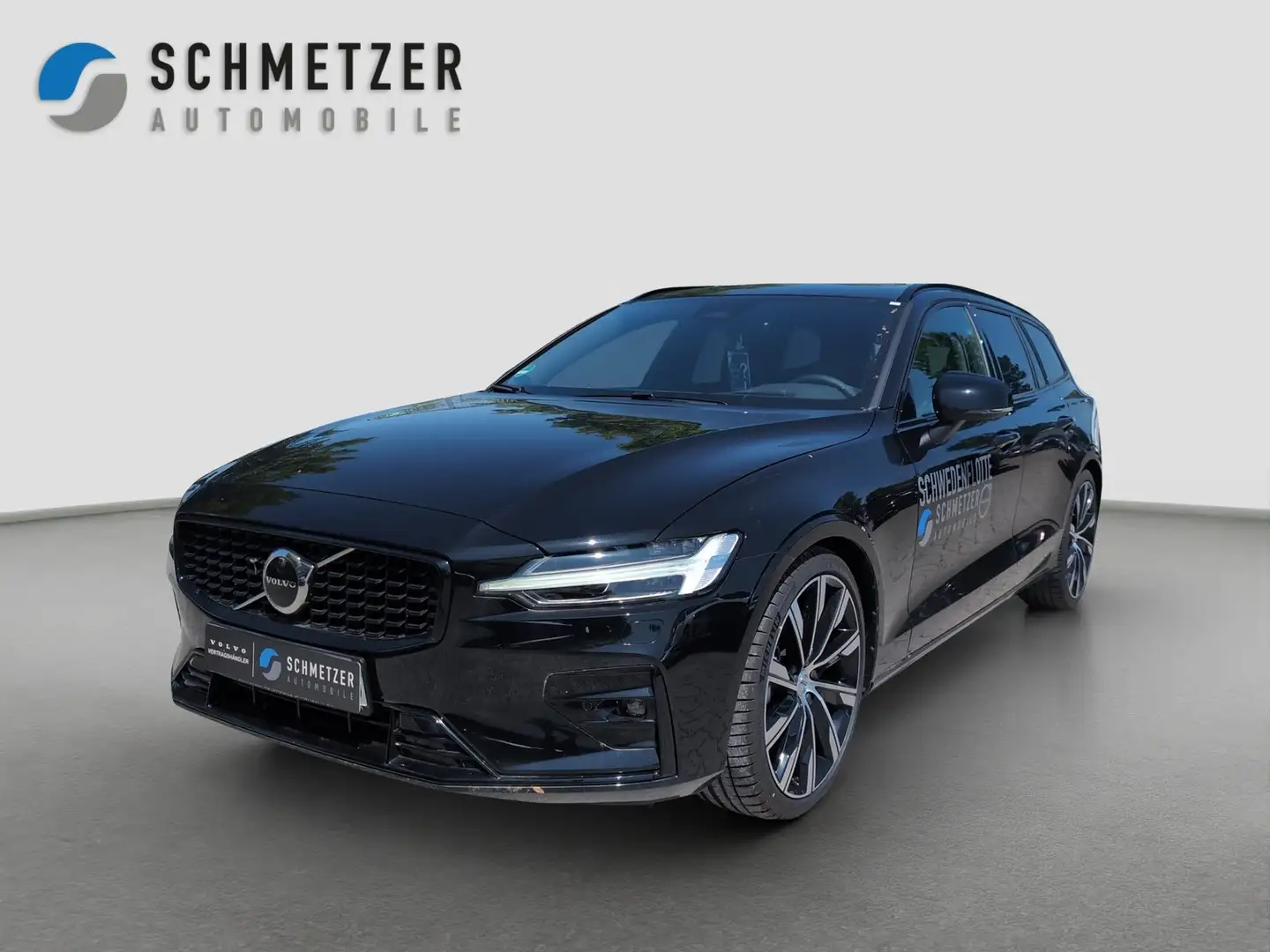 Volvo V60 +B4+Benzin+Ultimate+Dark+Standhzg+E-Sitze+DAB Schwarz - 1