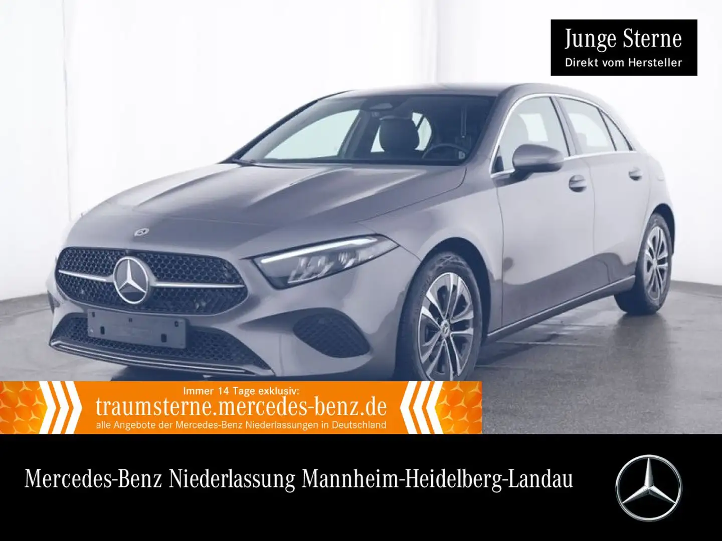 Mercedes-Benz A 200 PROGRESSIVE+LED+STHZG+KAMERA+7G Gris - 1