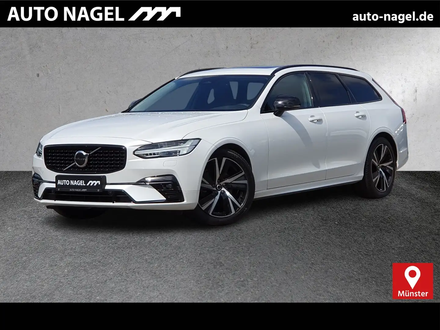 Volvo V90 V90 B4 Ultimate Dark SD/Keyless-Start/Autom./LED Blanco - 1