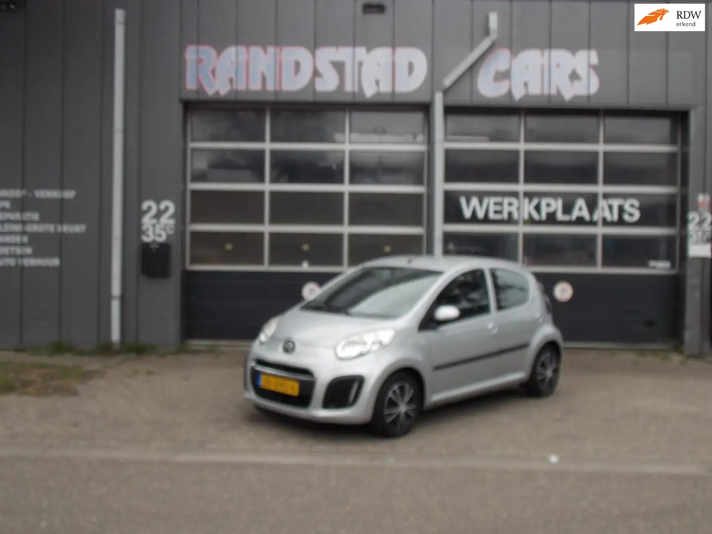Citroen C1 1.0 Tendance Airco Elek Apkket 5Deurs 2012bj GARAN Grijs - 1