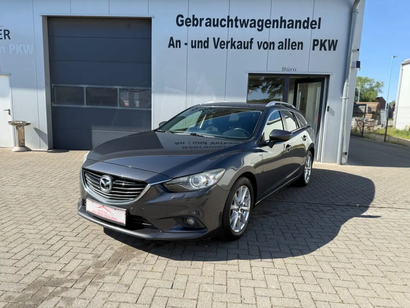 Mazda 6 Kombi Center-Line*AUTOM*NAVI*SHZ*TEMPOMAT*AHK Grau - 1