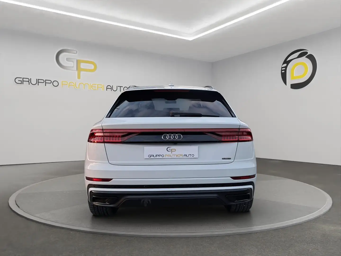Audi Q8 50 3.0 tdi quattro S-line tetto apribile Weiß - 2