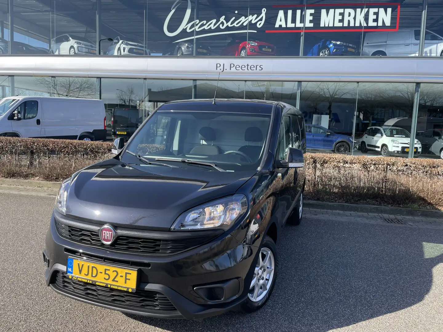Fiat Doblo Cargo 1.3 MJ L1H1 SX Cruise control - Zijschuifdeu Noir - 1