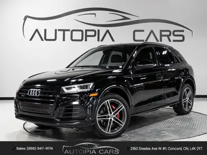 Black 2020 Audi SQ5 3.0T quattro Premium AWD SUV / Crossover All-Wheel Drive Automatic