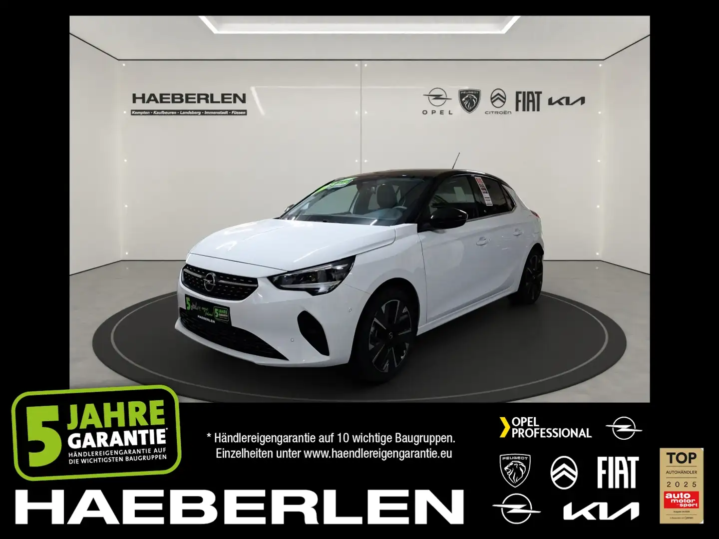 Opel Corsa-e Elegance *Navi*180°Kamera*ToterWinkel* Wit - 1