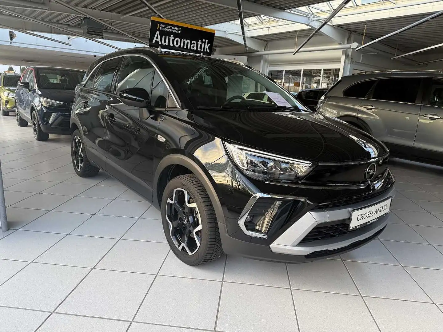 Opel Crossland 1.2 Automatik Elegance Schwarz - 2