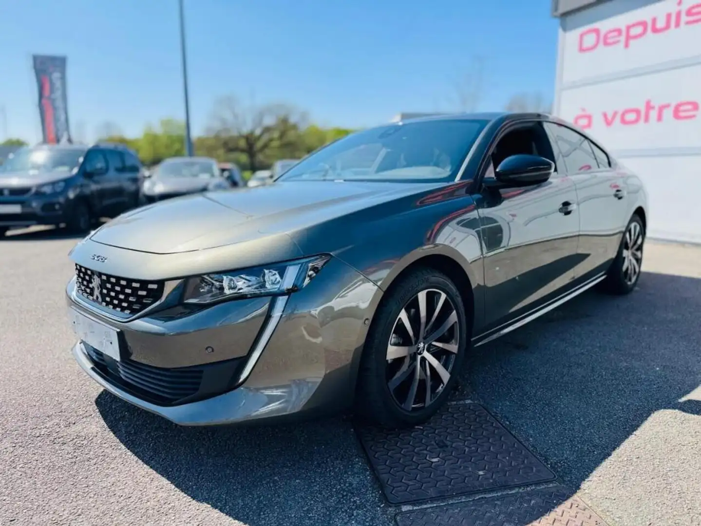 Peugeot 508 GT LINE 1.5 BlueHDi 130cv EAT8 + Pack Drive Assist Gris - 2