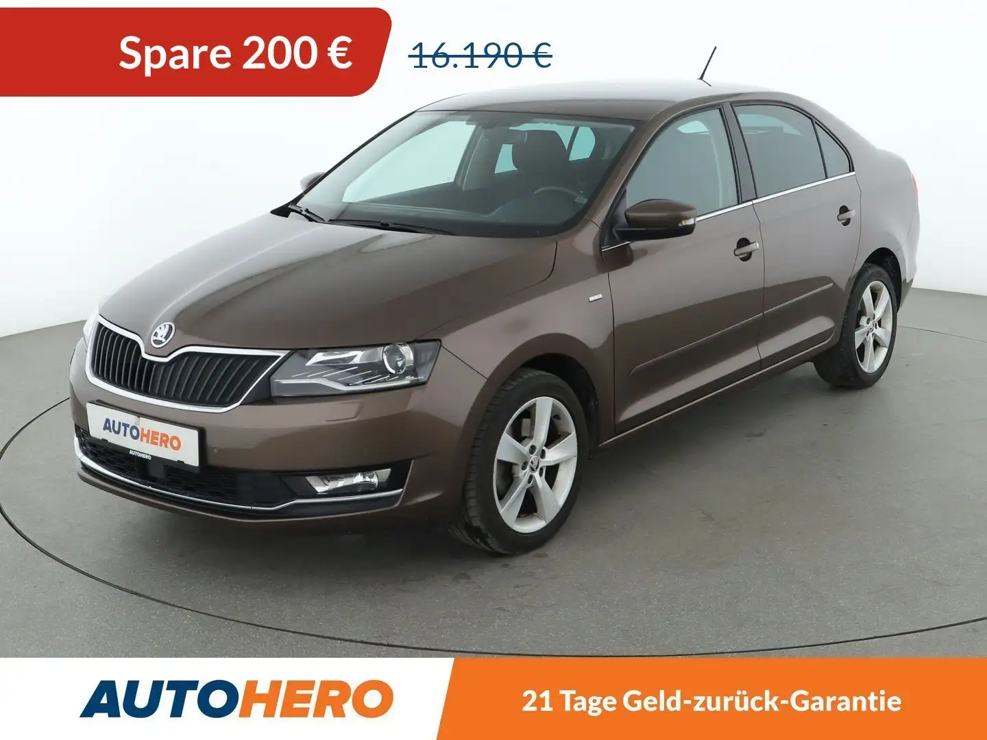 Skoda Rapid/Spaceback 1.0 TSI Clever Braun - 1