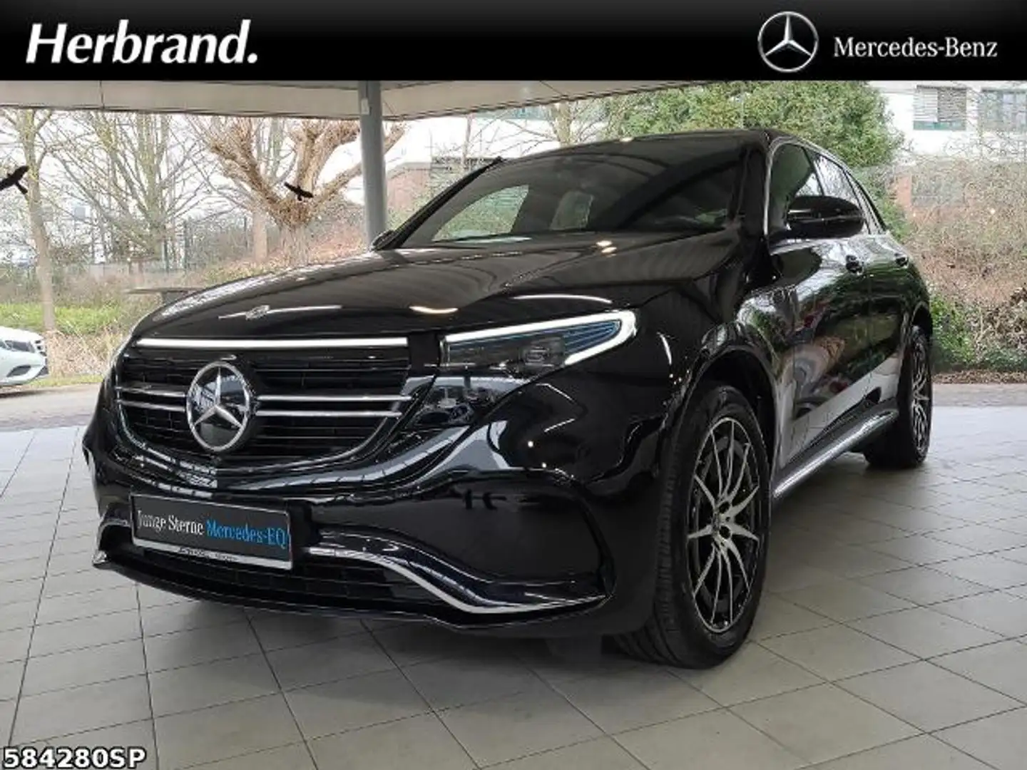 Mercedes-Benz EQC 400 4M AMG  Soundsym 360° Distronic Memory-P Schwarz - 1