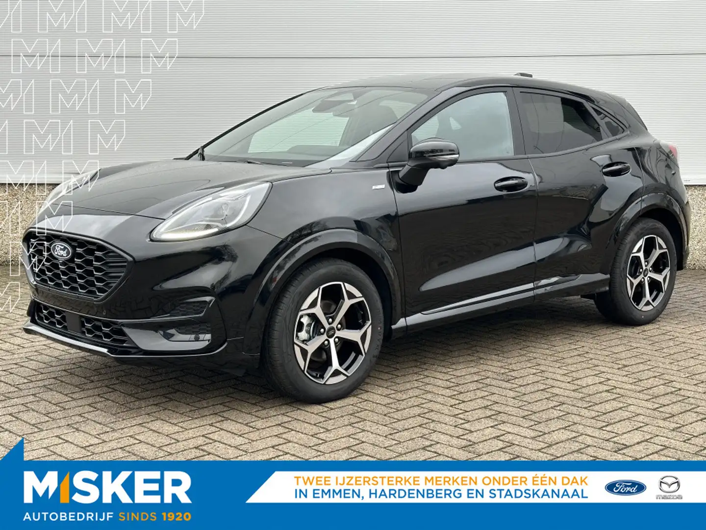 Ford Puma 1.0 EB Hyb. ST-Line Driverpack | Winterpack | Zwart - 1