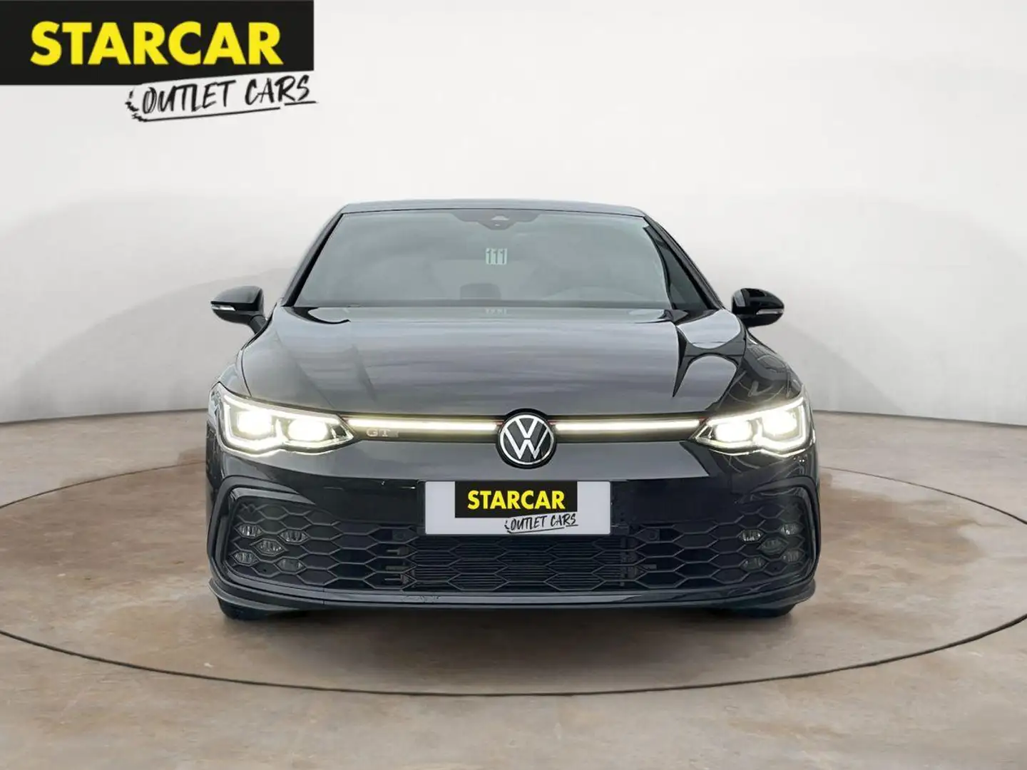 Volkswagen Golf GTI 2.0 TSI+ACC+ALARM+KEYLESS+NAVI+RFK+19" Zwart - 2