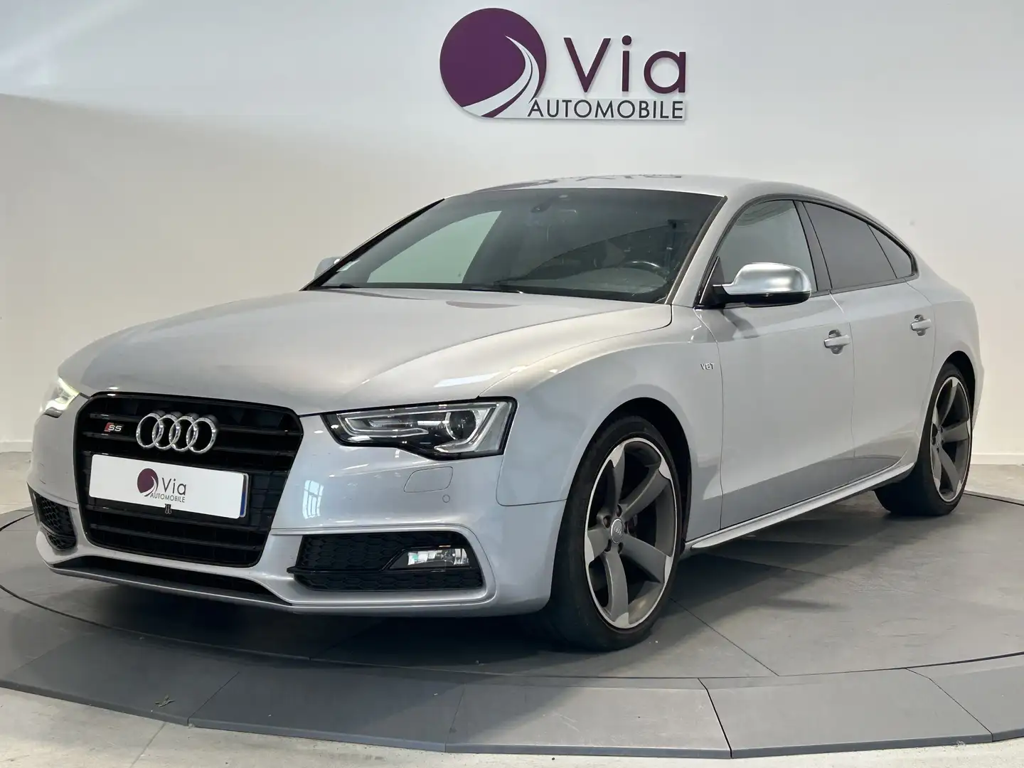 Audi S5 V6 3.0 TFSI 333 Quattro S tronic 7 SUIVI COMPLET e Gri - 1