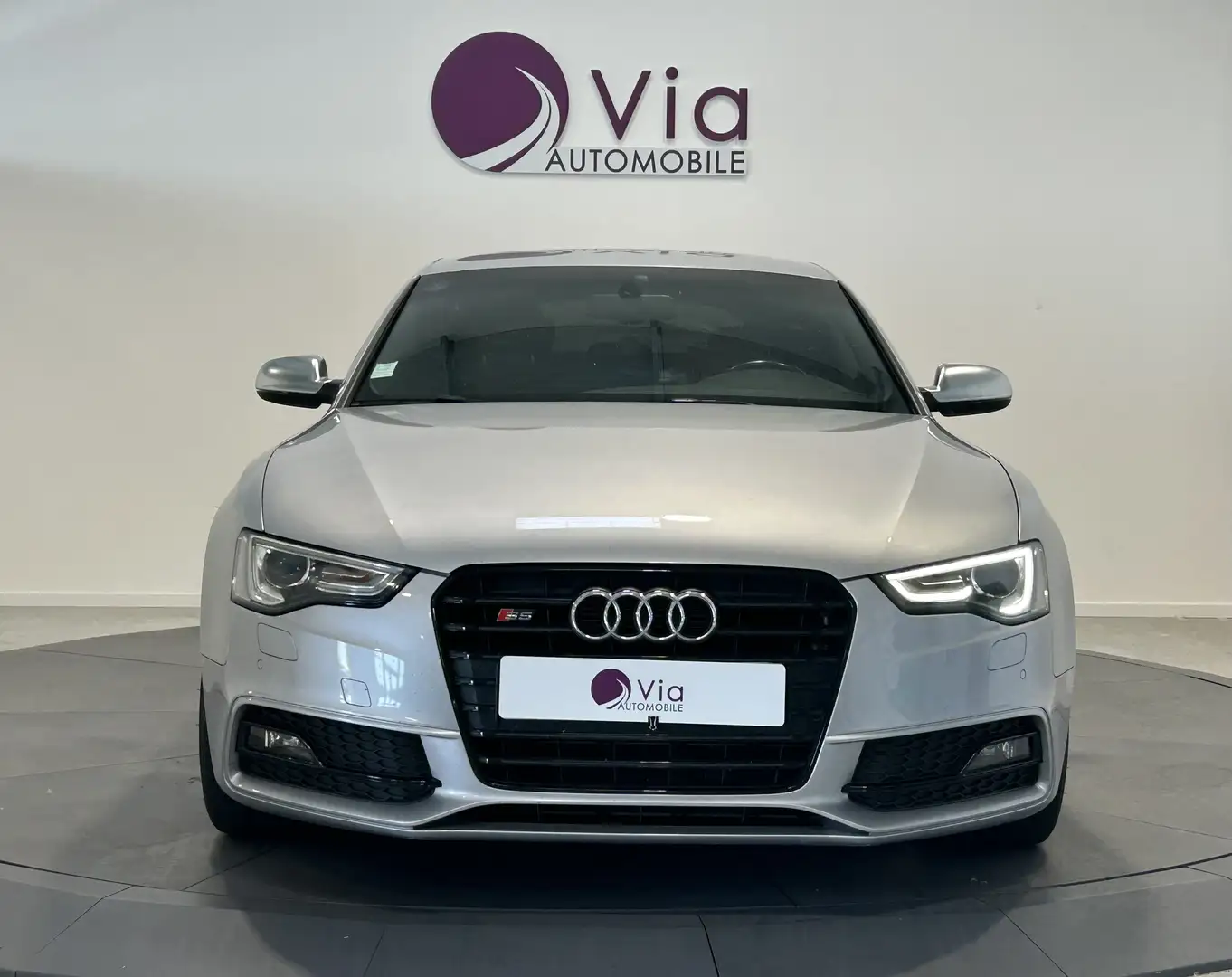 Audi S5 V6 3.0 TFSI 333 Quattro S tronic 7 SUIVI COMPLET e Gris - 2