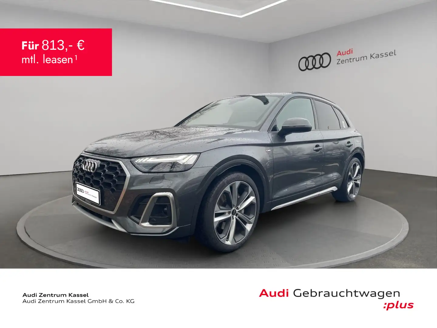 Audi Q5 55 TFSI e quattro S line Matrix B&O Pano HuD Grau - 1