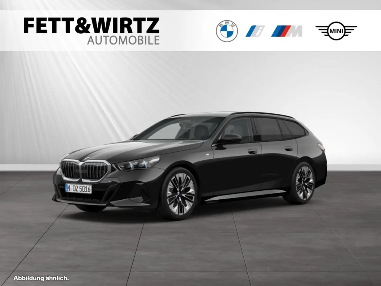 BMW 520 i Touring M Sport|AHK|DAProf.|Standhzg.|Sitzbelüft Schwarz - 1