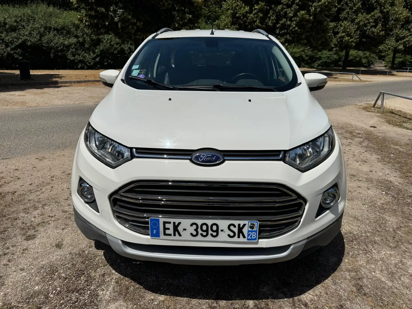 Ford EcoSport EcoSport 1.0 EcoBoost 125 Titanium Blanc - 2