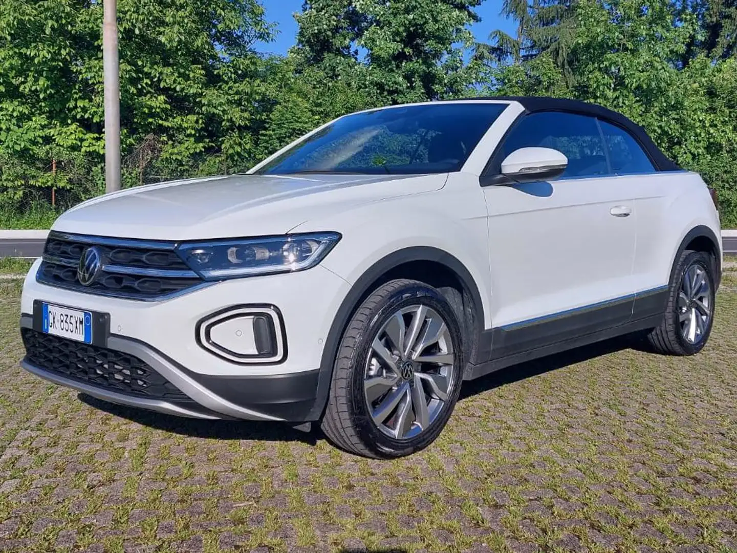 Volkswagen T-Roc T-Roc Cabriolet 1.0 tsi Style 110cv Bianco - 1