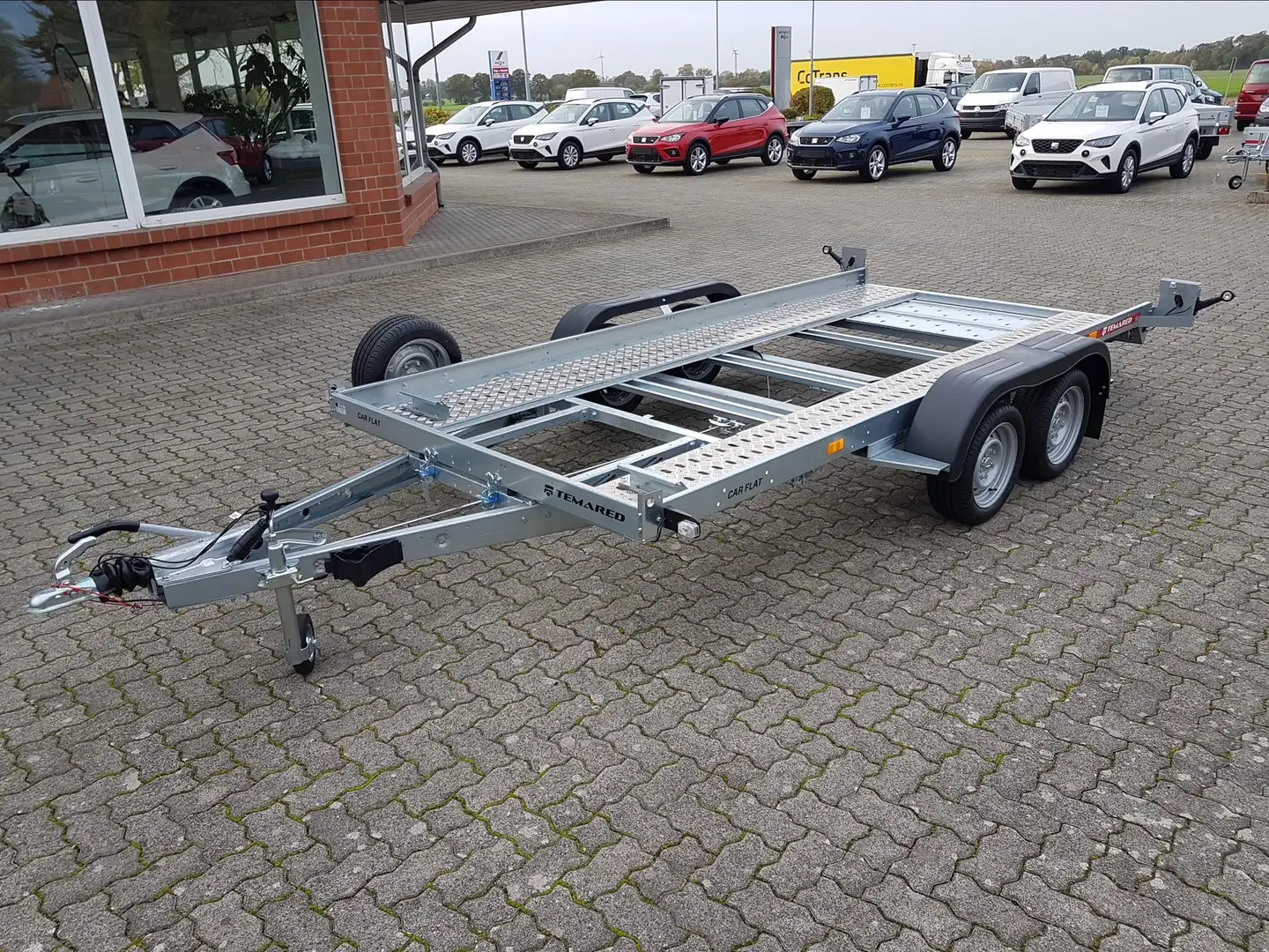 Tema Temared Car Flat 4018/2 2,0t Autotransporter - 1
