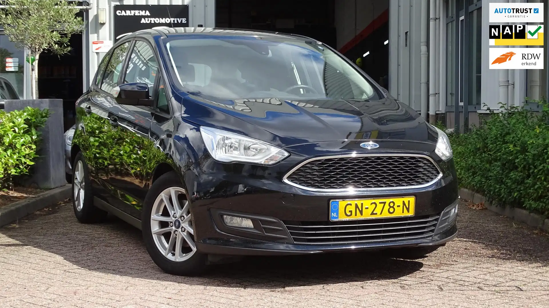 Ford C-Max 1.0 Trend / Airco / Navi / Trekhaak / Cruisecontro Schwarz - 1