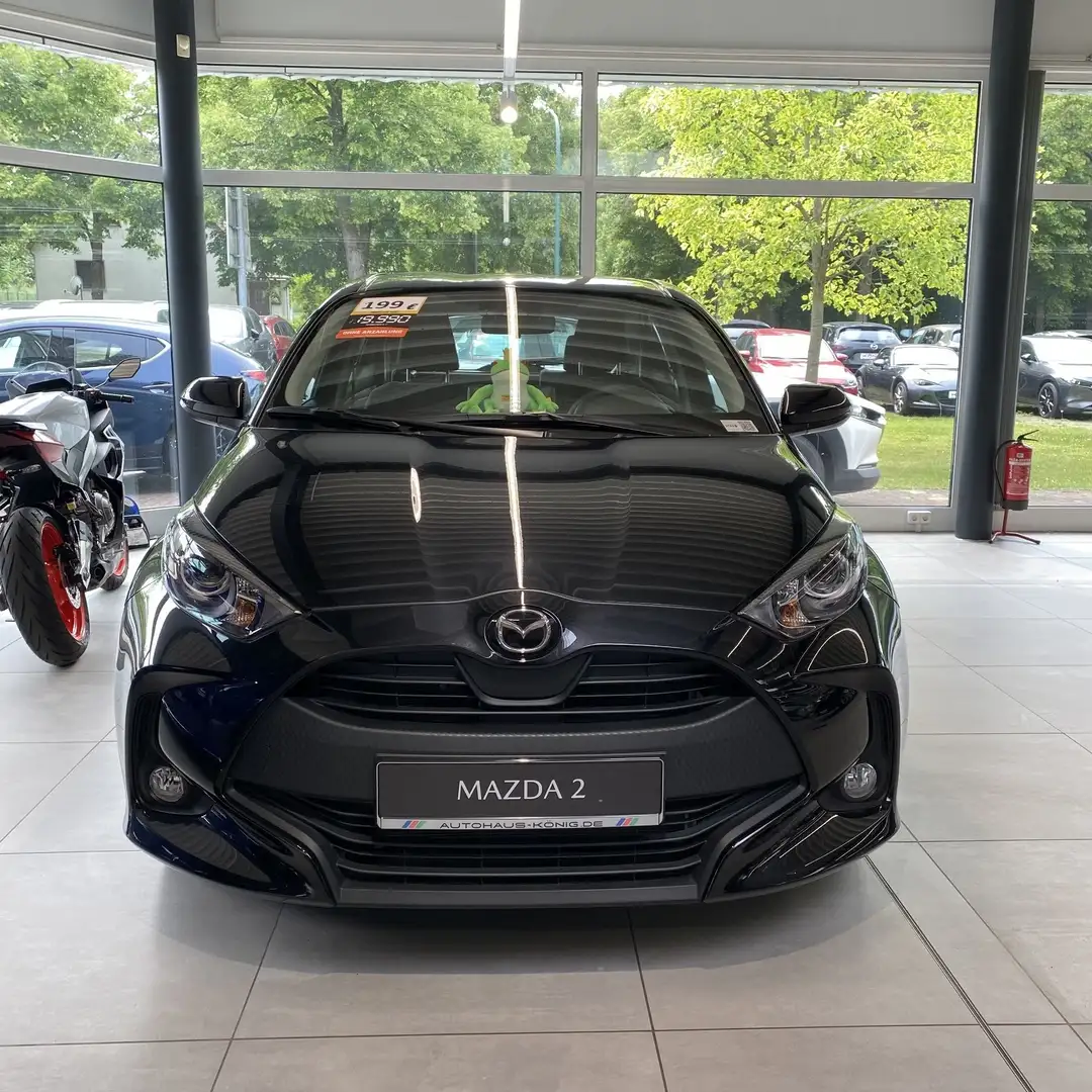 Mazda 2 Multidrive 1.5 Hybrid Automatik Pure Schwarz - 2