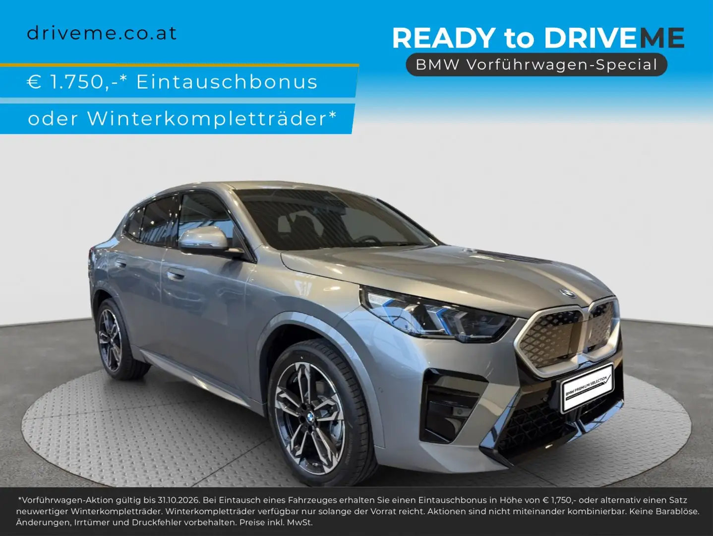BMW iX2 eDrive 20 M-Sport Grau - 1
