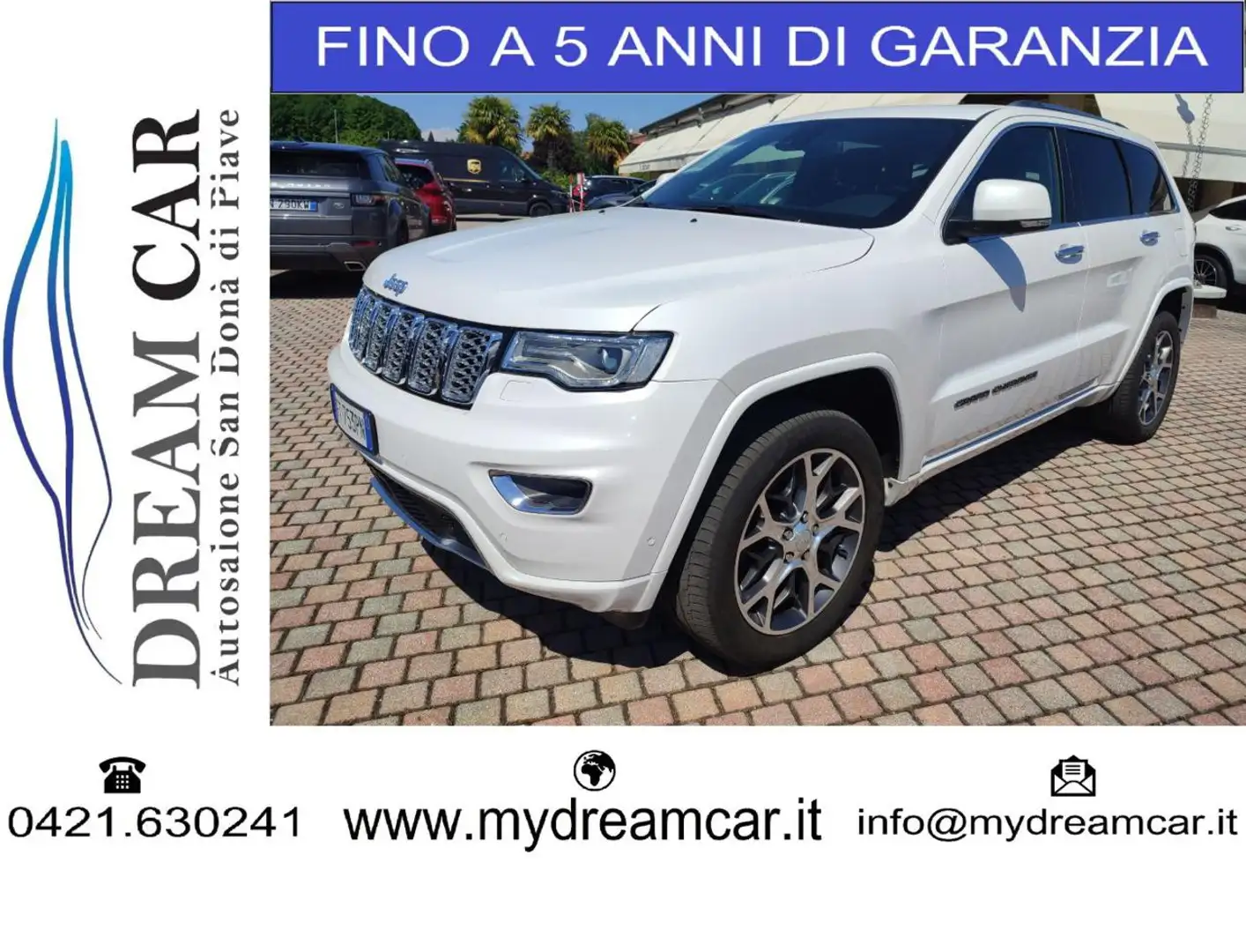 Jeep Grand Cherokee 3.0 V6 CRD 250 CV Multijet II Overland Grigio - 1