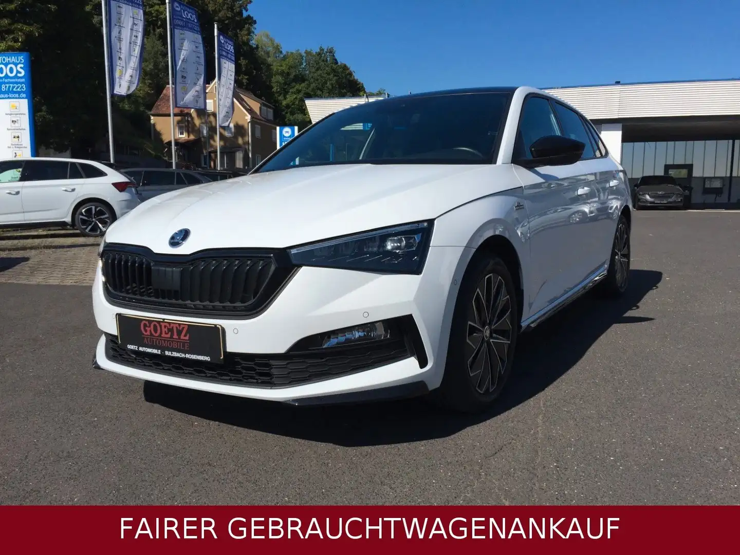 Skoda Scala SCALA MONTE CARLO 150DSG AHKV 6XASSISTENT Weiß - 1
