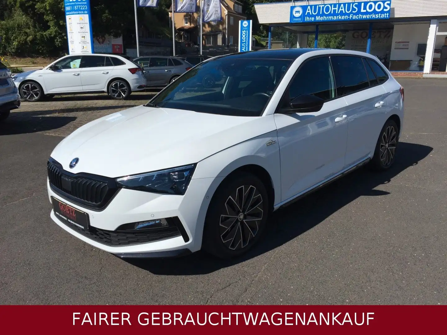 Skoda Scala SCALA MONTE CARLO 150DSG AHKV 6XASSISTENT Weiß - 2