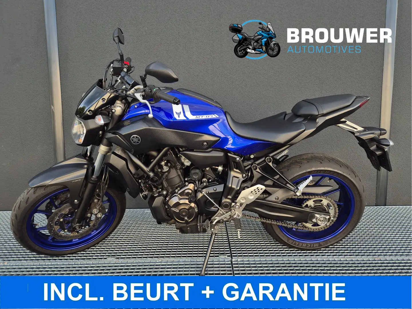 Yamaha MT-07 ABS Blauw - 1