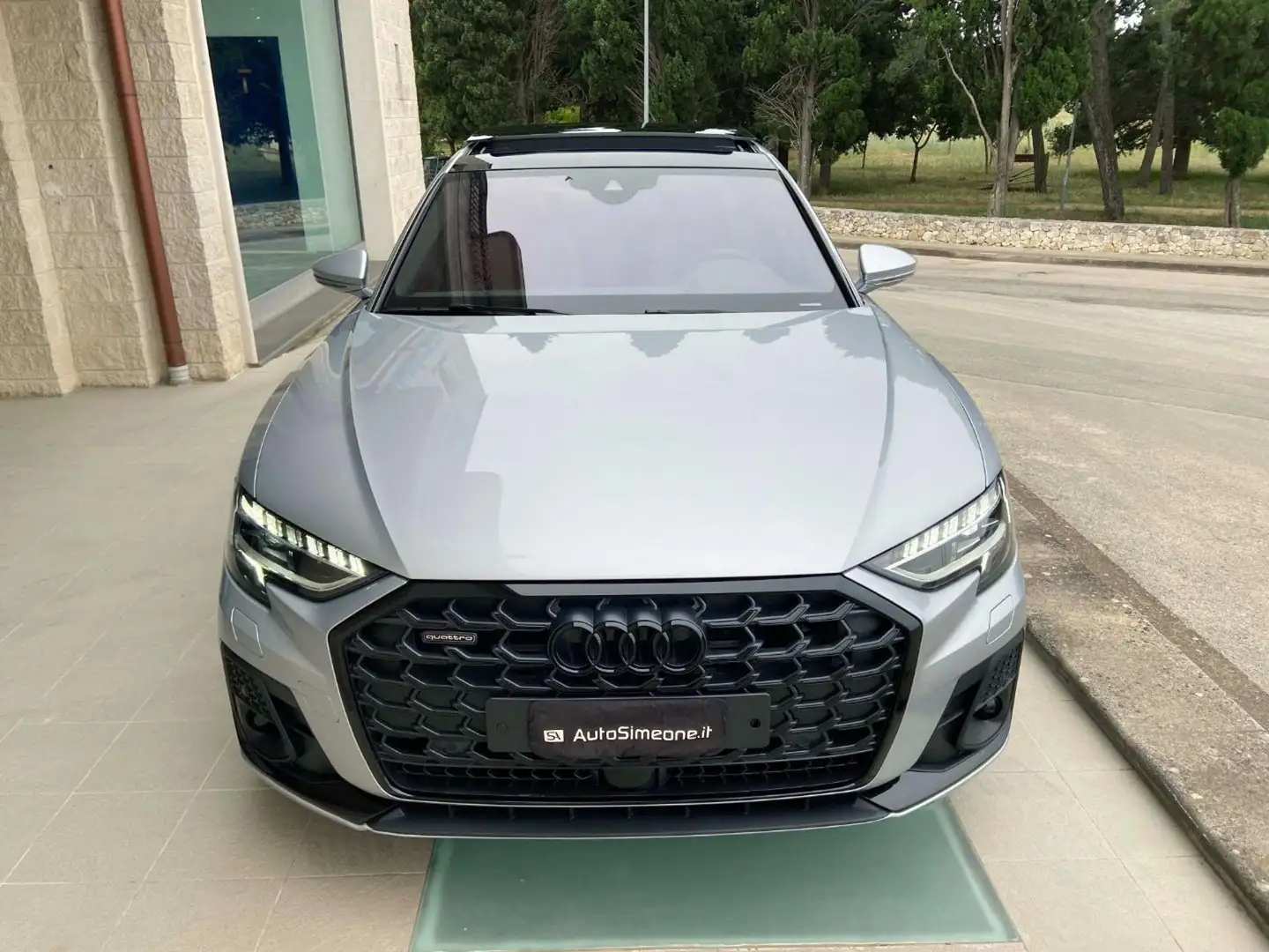 Audi A8 50 TDI 3.0 quattro tiptronic S line TETTO. Gris - 2