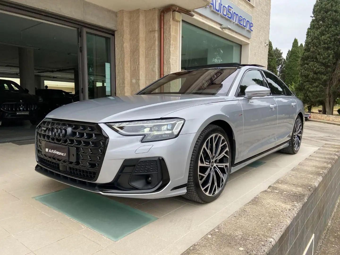 Audi A8 50 TDI 3.0 quattro tiptronic S line TETTO. Gris - 1