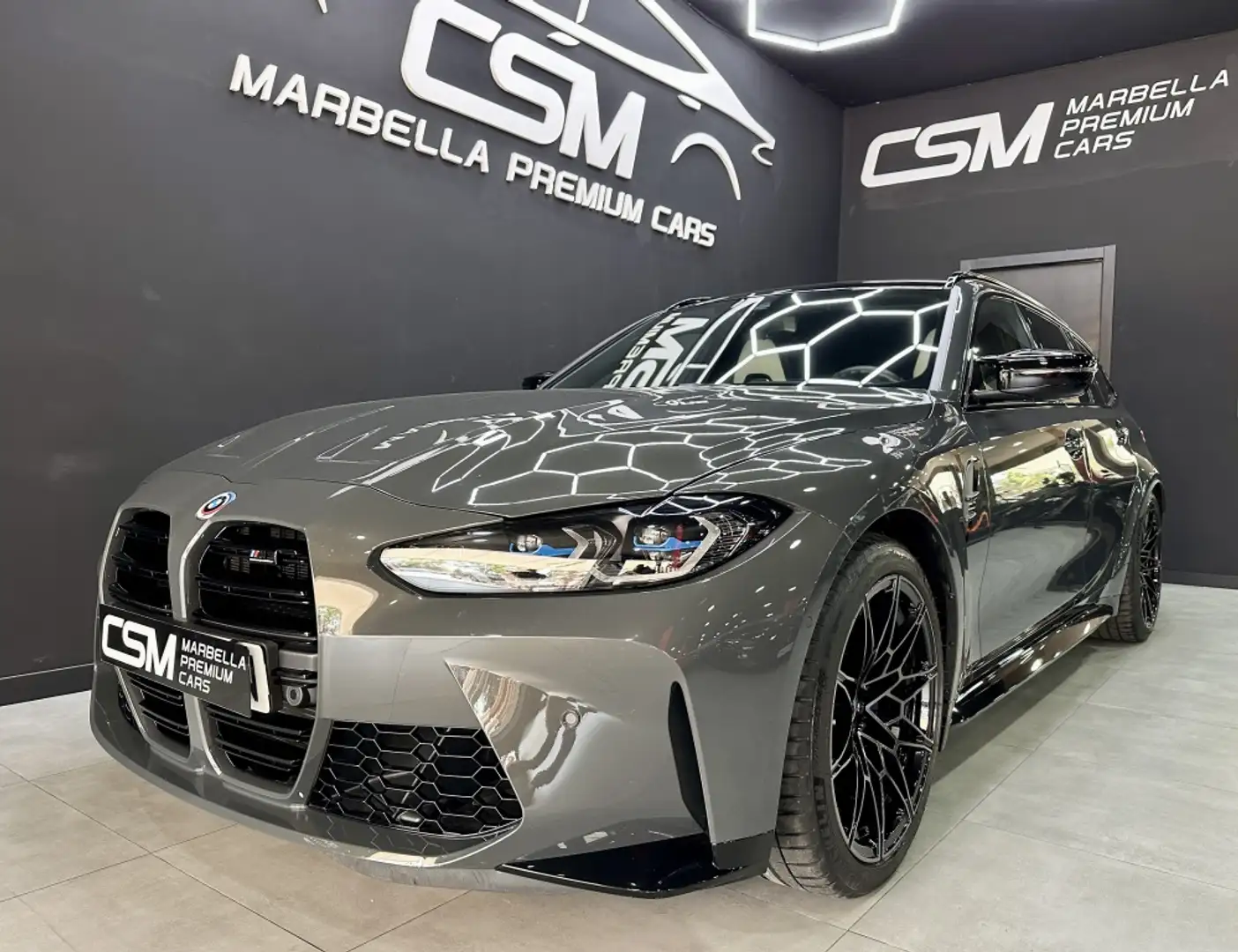BMW M3 Competition Touring MxDrive Gris - 1