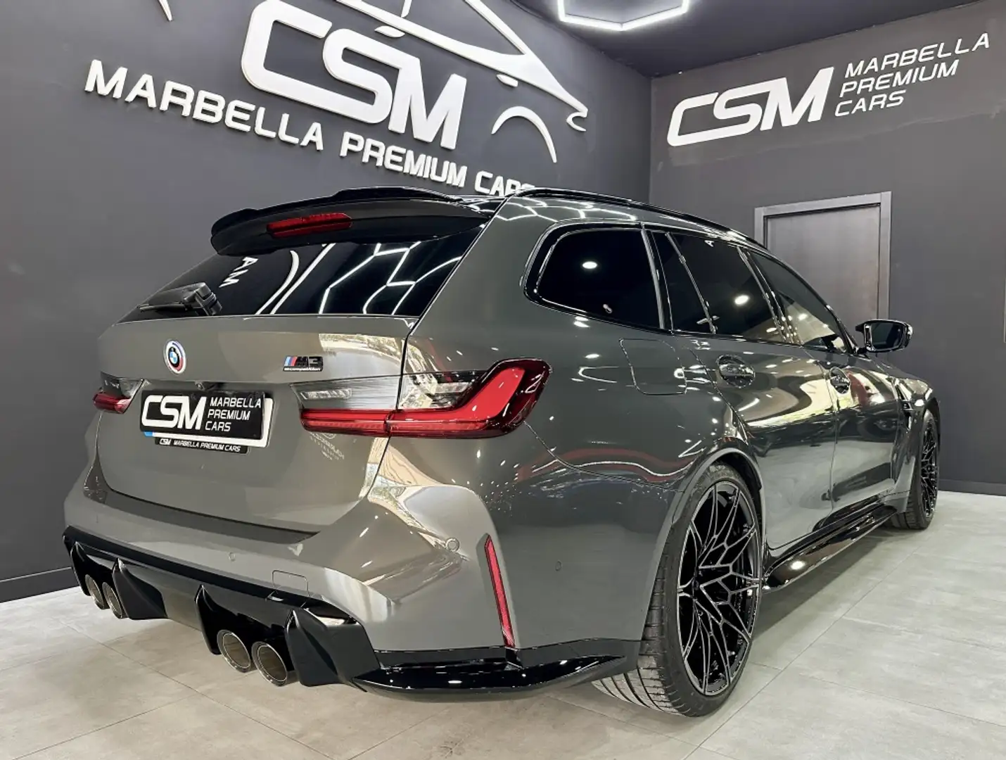 BMW M3 Competition Touring MxDrive Gris - 2